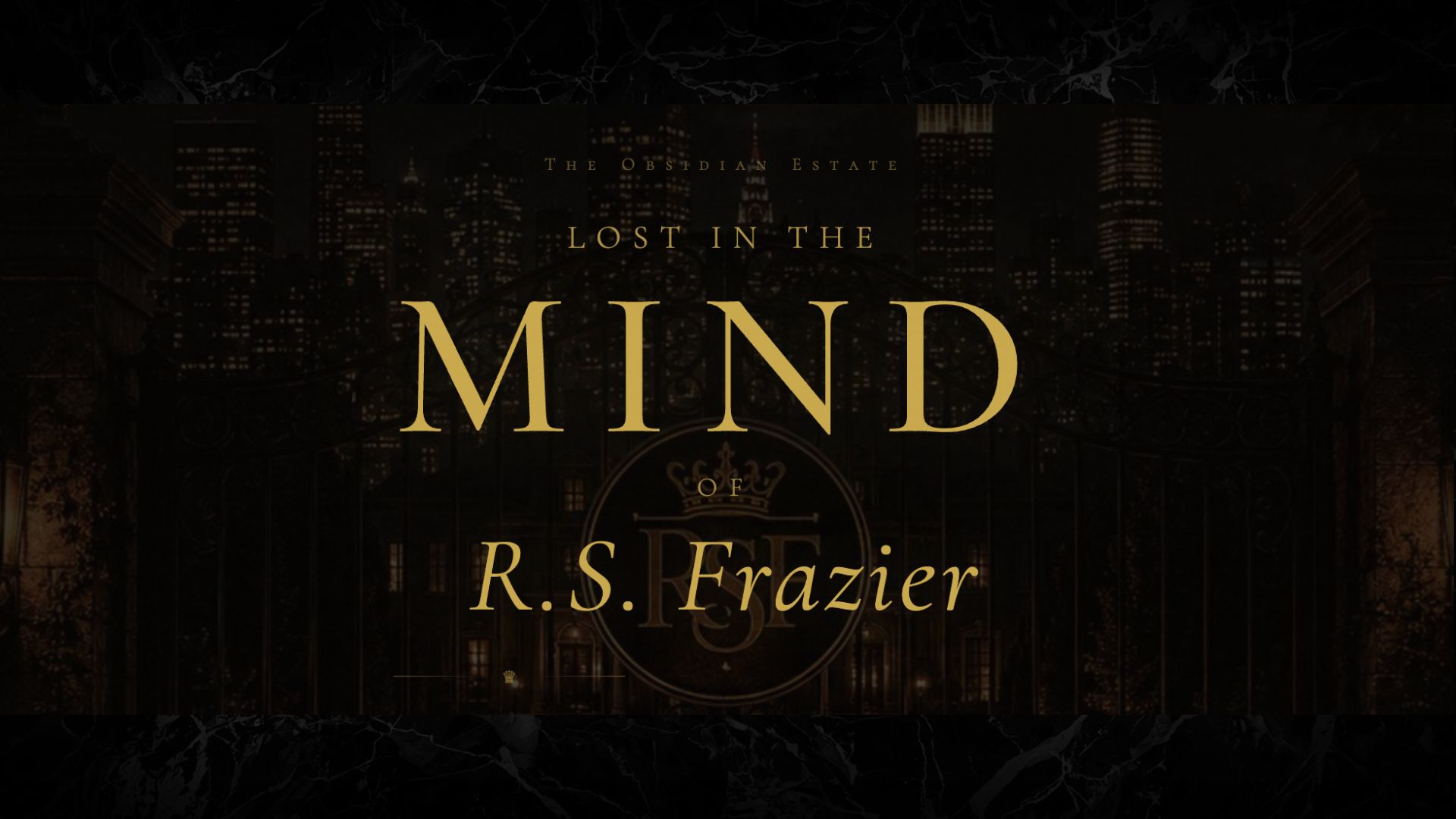 RichFraz Has Been Waiting Twenty Years to Sing. Lost in the Mind of R.S. Frazier Is Worth Every Year.